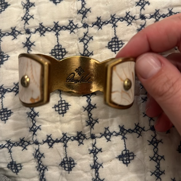 Patricia Nash cuff bracelet. NWT leather and metal combo. - Picture 5 of 5